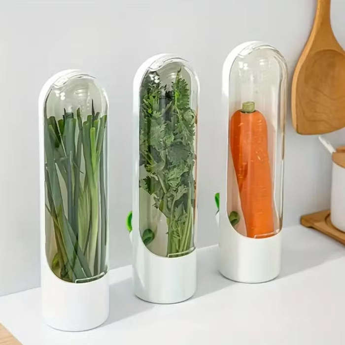 MHome Herb Saver Herb Savor Pod  White & Transparent  BPA Free