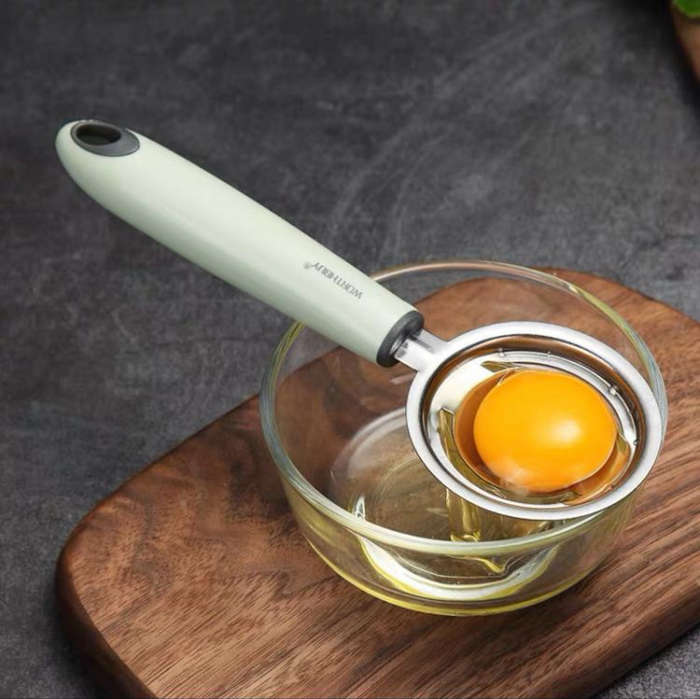 MHome Stainless Steel Egg White & Yolk Separator  Handheld Kitchen Tool