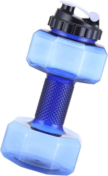 1Pc Water Dumbbell Style Water Bottle