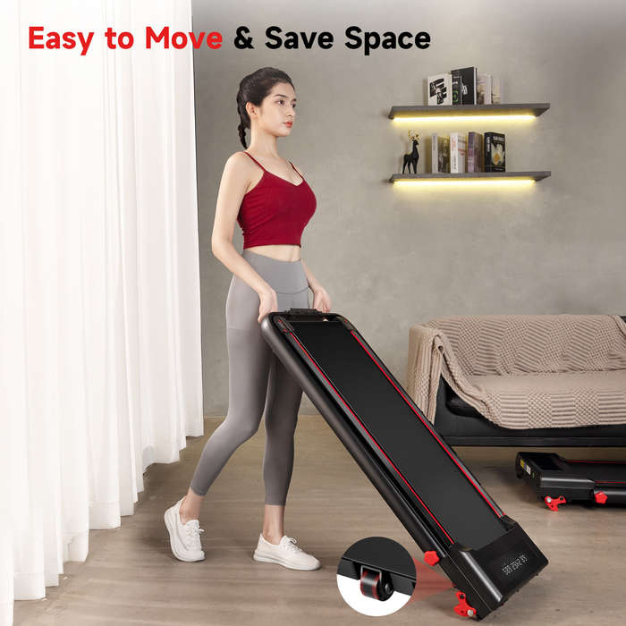 Pro-Sports C6 Foldable Walking Pad with Handle Bar