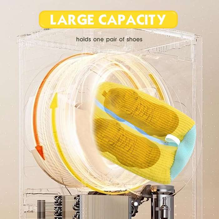 MHome Reusable Shoe Washing Machine Bag  360° Cleaning, Safe for Washer & Dryer