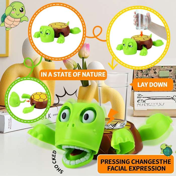 2-in-1 Tortoise Coaster & Phone Stand  Fun Novelty Mug Holder