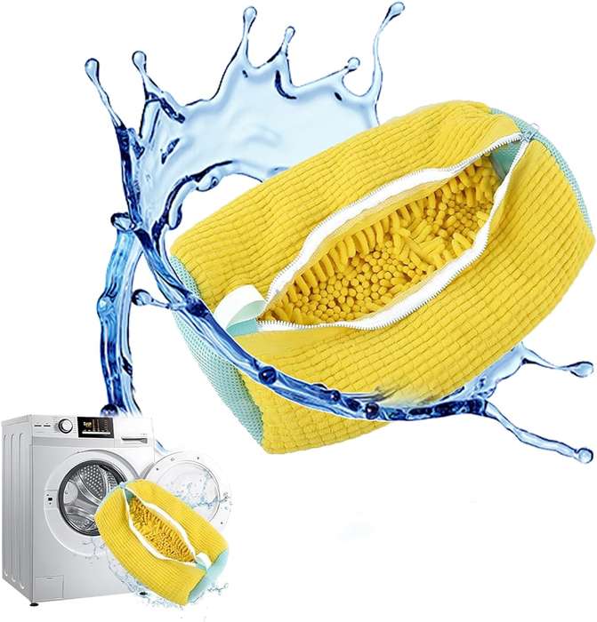 MHome Reusable Shoe Washing Machine Bag  360° Cleaning, Safe for Washer & Dryer