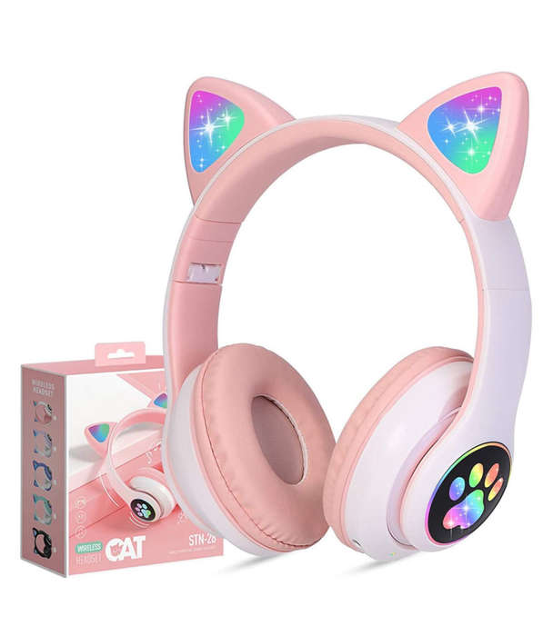 Cat Ear Wireless Bluetooth Headphones