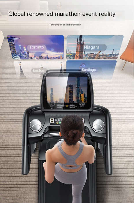 Pro-Sportz BF8 Commercial Motorized Treadmill Machine Inc 15.6 TFT Screen, Watch Netflix or Go...