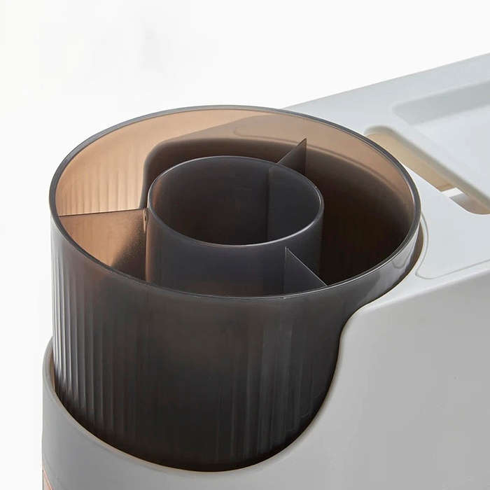 Rolling Narrow Storage Cabinet for Bedroom Kitchen Small Space, Gap Floor Cabinets with Clear Dra...