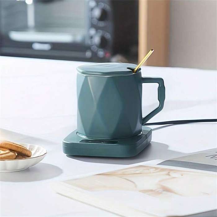 MHome Heating Coaster, Winter Insulation Coaster, Mug Warmer Coaster.