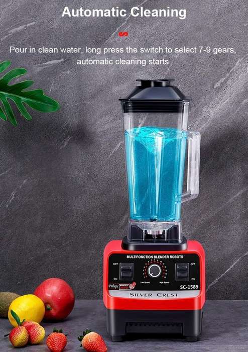 SilverCrest Robot Blender & Coffee Grinder Combo (2pc)