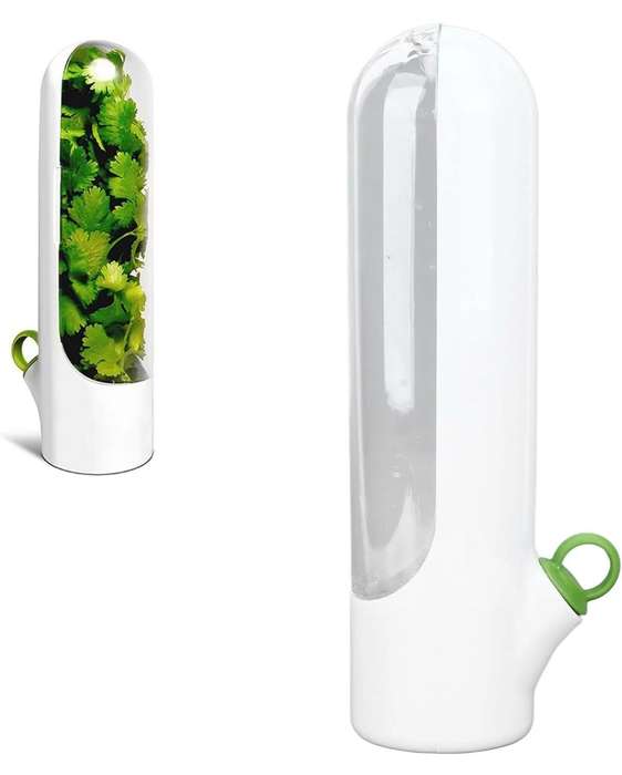 MHome Herb Saver Herb Savor Pod  White & Transparent  BPA Free