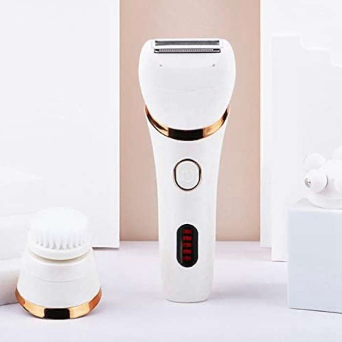 Electric Razor Set Assorted Painless Washable Portable Detachable Face Cleaner Brush Bikini Shave...