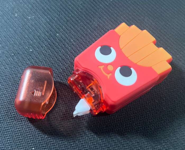 Correction Tape 8x5mm (cartoon design hamburger & fries)