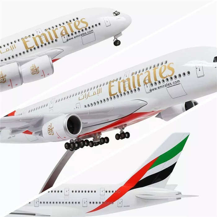 Emirates A380 Model Airplane