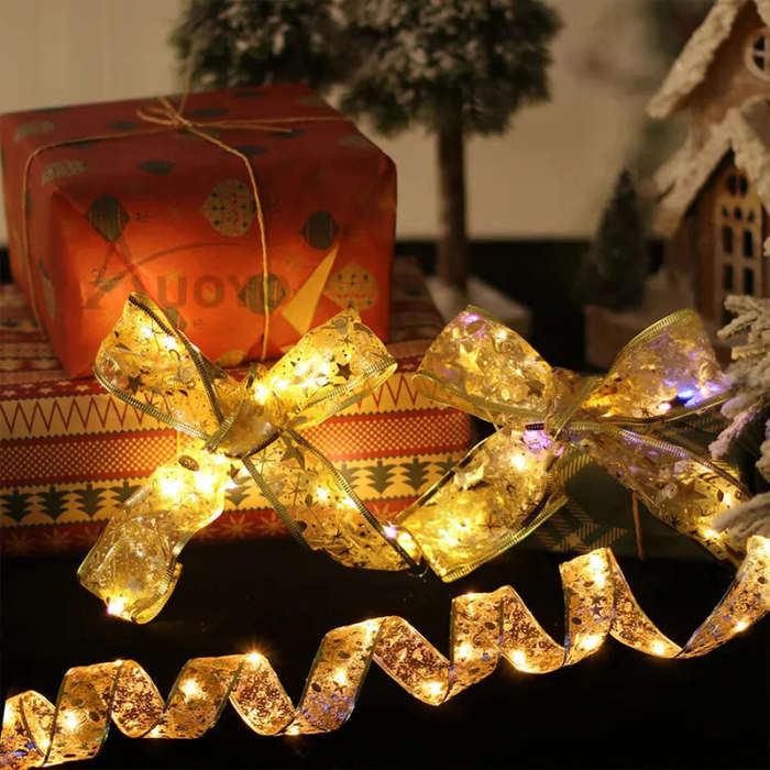 Christmas Fairy LightDecoration Light Christmas Tree Ornaments String Lights LED Ribbon Lights Ch...