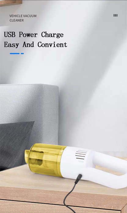 Small Hand Held Vacuum for Car, Cordless Handheld Vacuum Cleaner (6000Pa High Power)