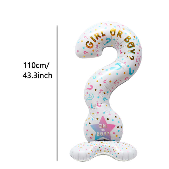 5pcs Gender Reveal Party Balloons Set