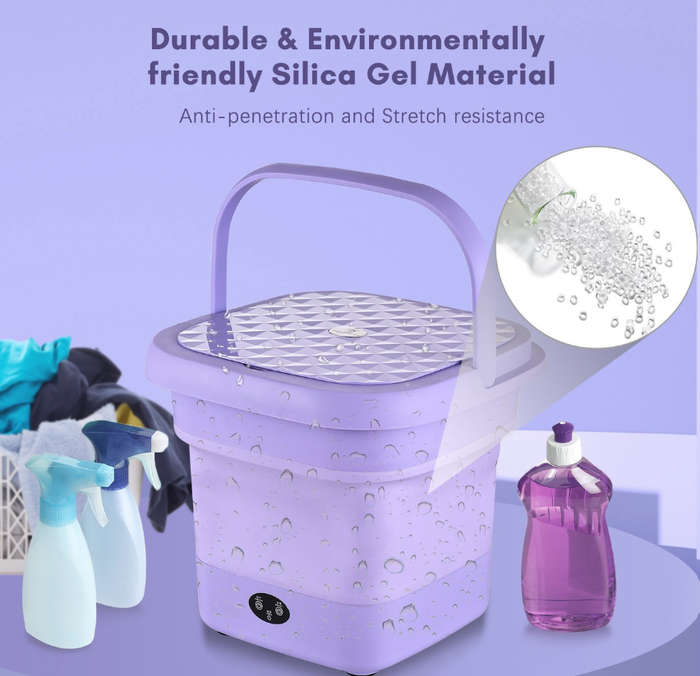 MHome Folding Washing Machine  Portable & Compact