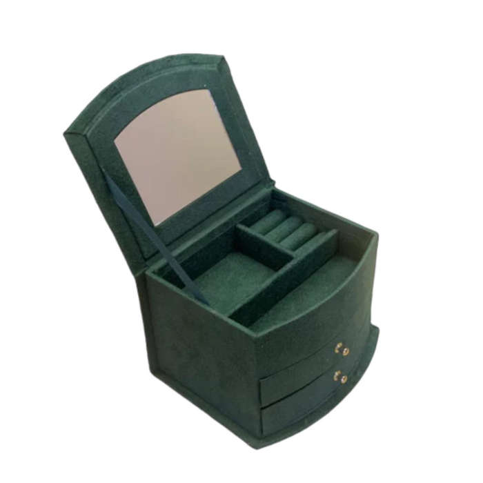 Velvet Vanity Cosmetic/Jewelry Storage Case