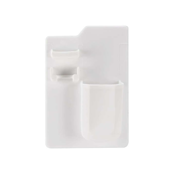 MHome Non-perforated Silicone Bathroom Wall Storage Organizer  Toothbrush & Razor Holder Vario...