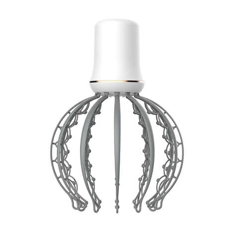 Rechargeable Electric Octopus Scalp Massager