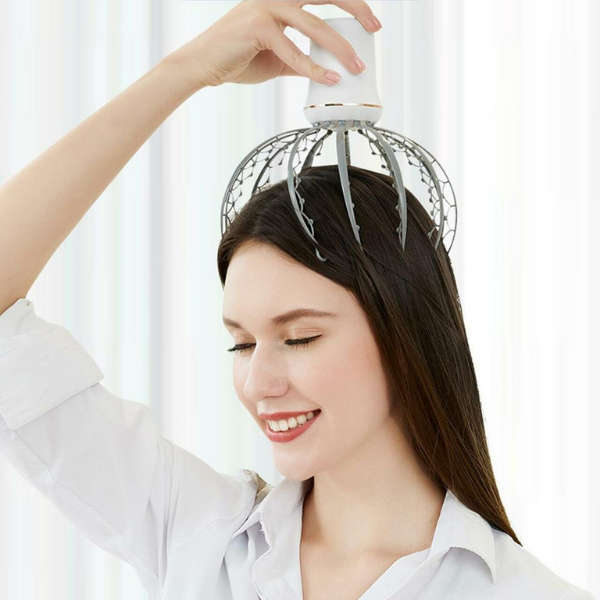 Rechargeable Electric Octopus Scalp Massager