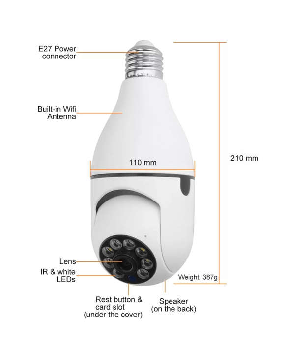 Security Surveillance Camera 360^ WiFi