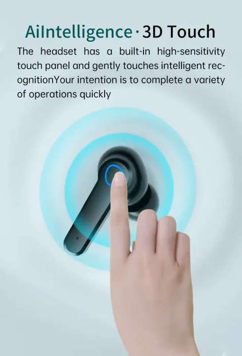 M19 Earbuds TWS Earphone Touch Control Wireless Bluetooth