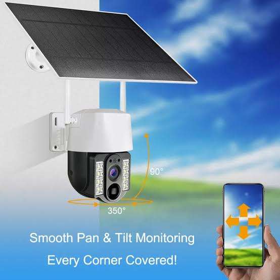 Solar Camera Security Battery Powered Camera Solar Wifi (When there is no electricity)