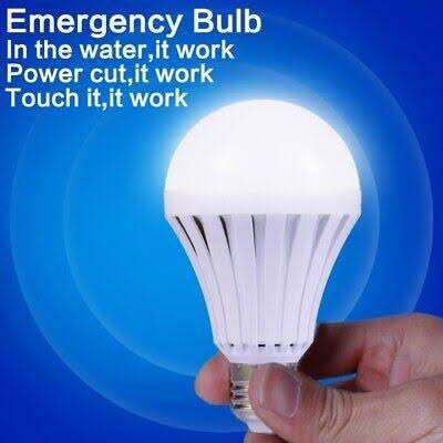 Load Shedding Rechargeable LED Light E27-9watt (5pc pack)