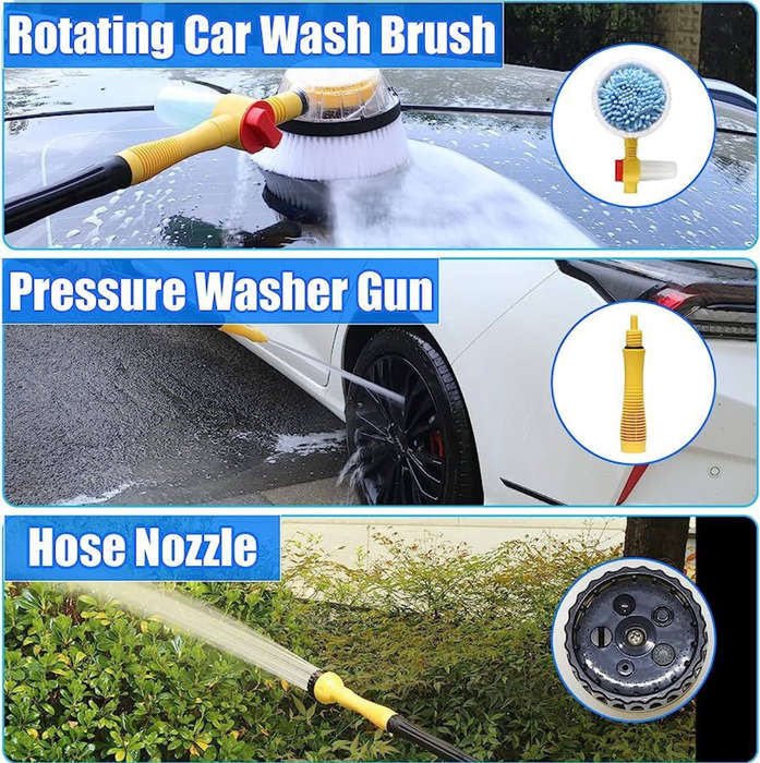 Car Wash 360 Spin Car Wash Mop