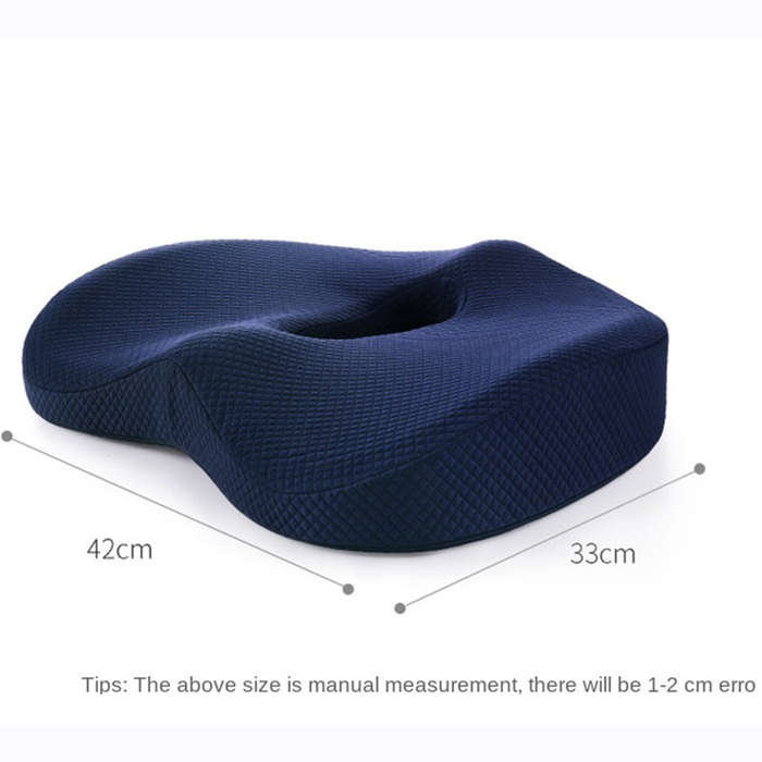 Memory Foam Hemorrhoid Seat Cushion Hip Support Orthopedic Pillow Coccyx Office Chair Cushion Car...