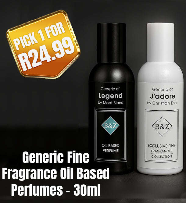 30ml Oil-Based Perfume Collection  Designer-Inspired Fragrances