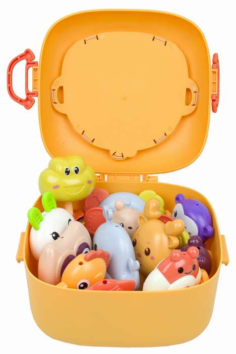12-Piece Baby Rattles & Teethers Set with Storage Case  Sensory Toys for Newborns (0+ Months)