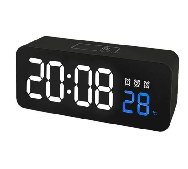 Rechargeable Digital Alarm Clock