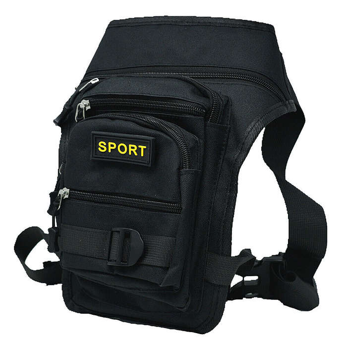Versatile Tactical Waist Leg Bag  Waterproof Military Drop Leg Pack