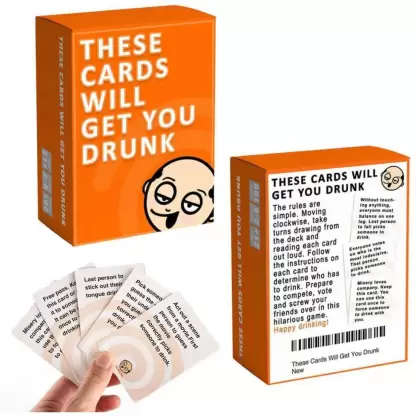 These Cards Will Get You Drunk - Fun Adult Drinking Game for Parties