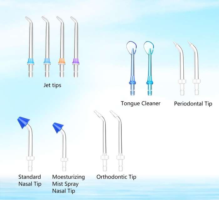 h2ofloss Water Flosser Replacement Tips -(Packed of 2)