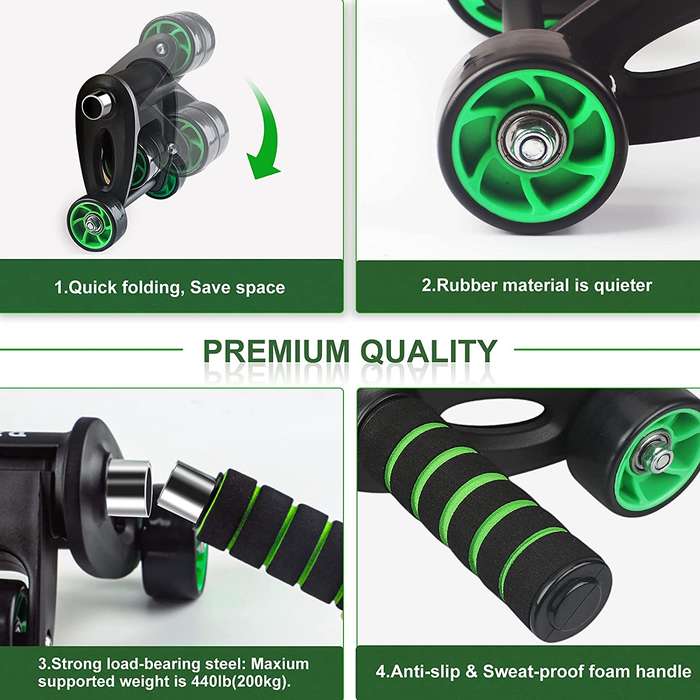 AR-2301 Folding Abdominal Wheel
