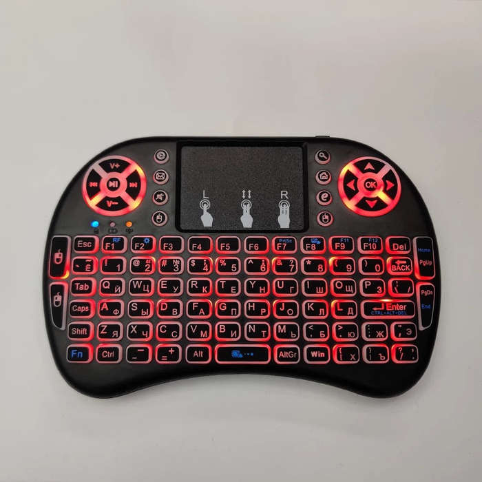 Backlight Wireless Keyboard 2.4GHz Air Mouse English Russian Version for Android TV BOX Mini PC S...
