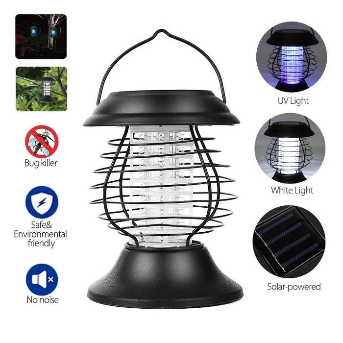 Solar Powered Mosquito Killer Lamp
