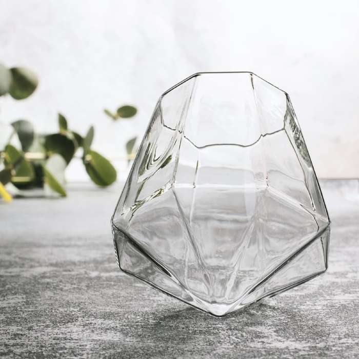 Diamond Whiskey Glasses Set of 6