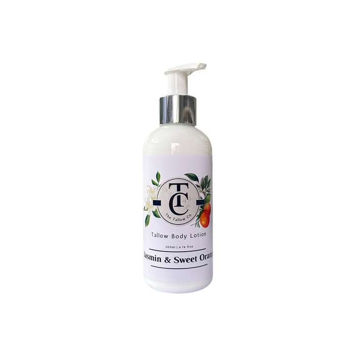 Tallow Hand & Body Lotion - Jasmin & Sweet Orange