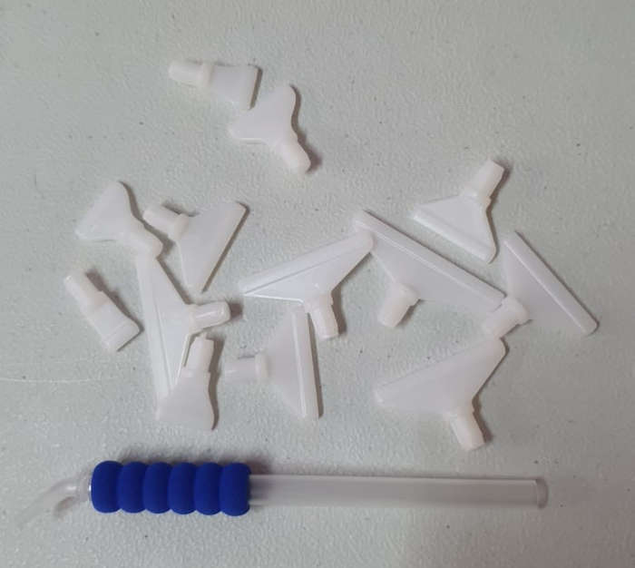 Pen with attachments