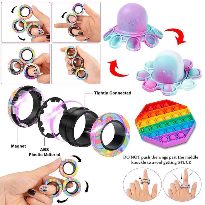 20 Pack Premium Fidget Toys Set For Kids