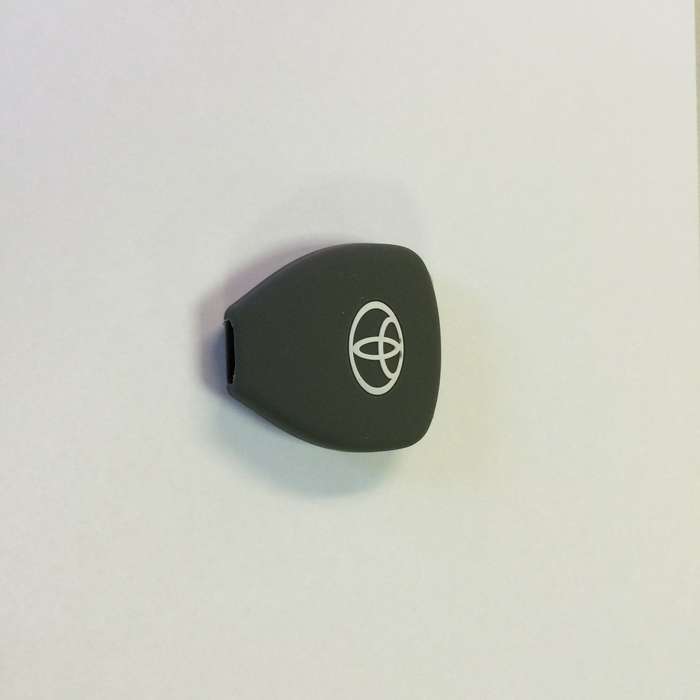 SILICONE KEY COVER FOR TOYOTA KEYS - GREY