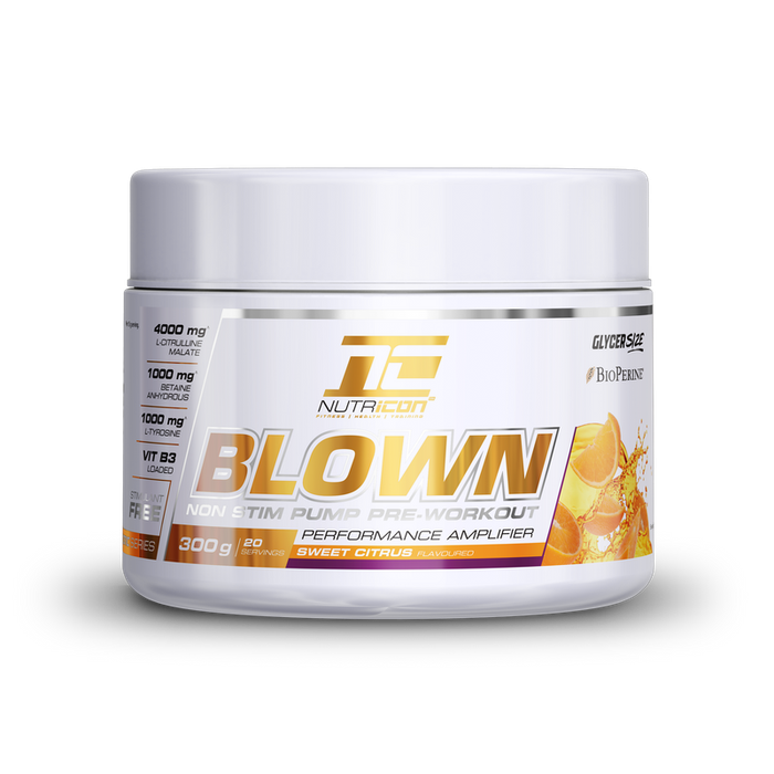 Nutricon Blown Pre-Workout - Sweet Citrus - 300g