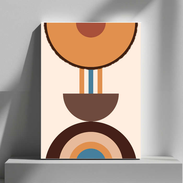 Mounted Wall Art Decor Print - Vibrant, Elegant and Ready to Hang