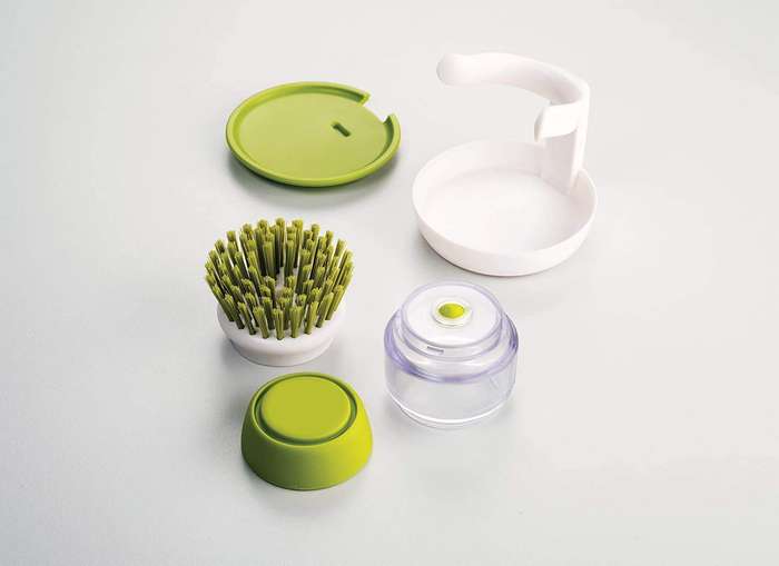 Soap Dispensing Palm Brush