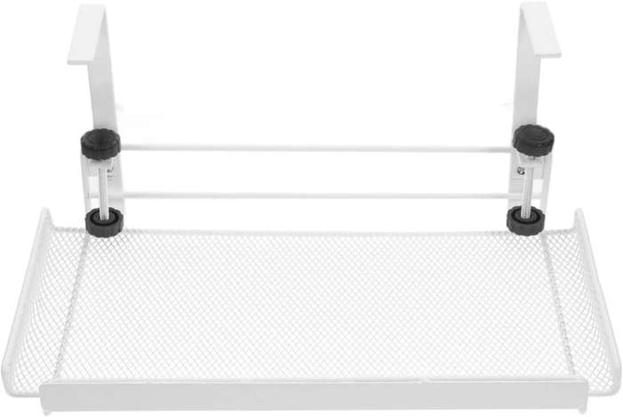 Clamp-on Under Desk Storage Basket