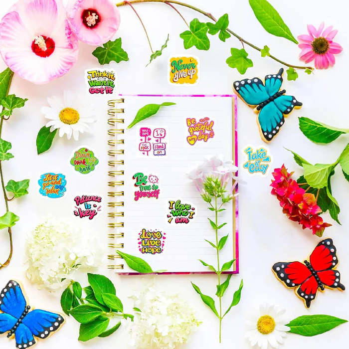 Spread Positivity Stickers: 500pc