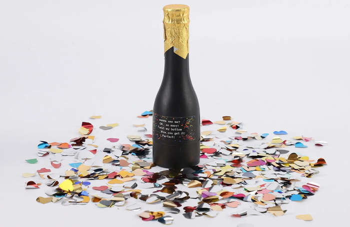 Champagne Bottle Confetti Cannon